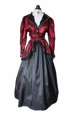 Ladies Deluxe Victorian Edwardian Day Costume Size 12 - 14 